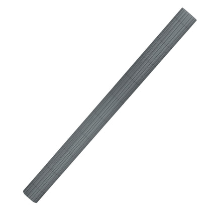 PVC Sichtschutzmatte Anthrazit 90-180cm Sichtschutzzaun für Balkon Garten