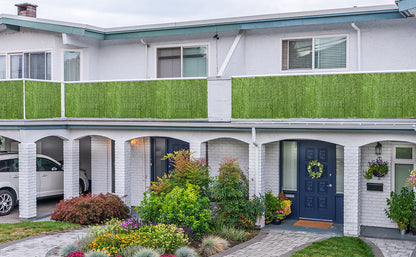 Coradoma® Sichtschutz Hecke Kunstpflanze in 5 Größen 100-180cm | Idealer Sichtschutz für Balkon, Garten und Terrasse