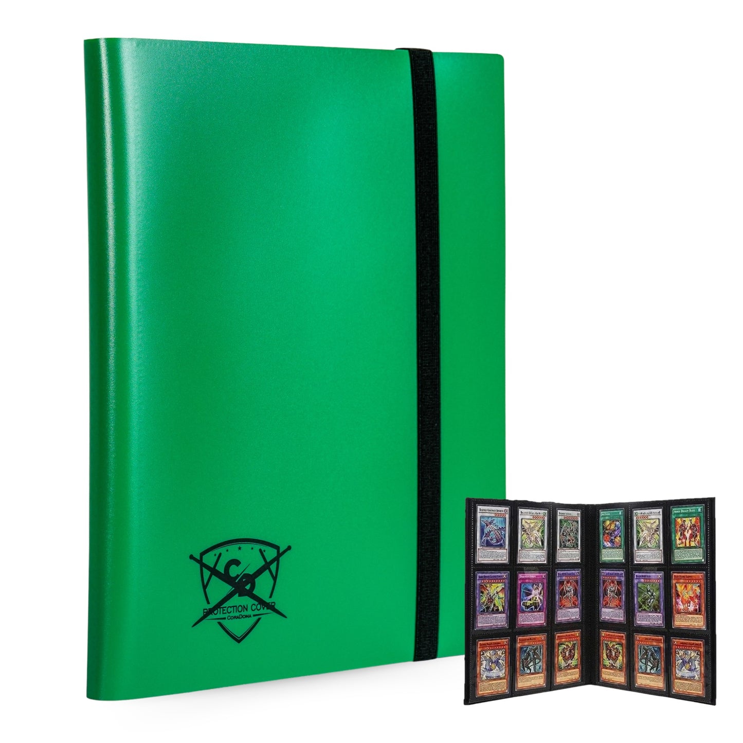 Coradoma® Sammelalbum für 360 Karten mit 40 Seiten Kartenhalter Album