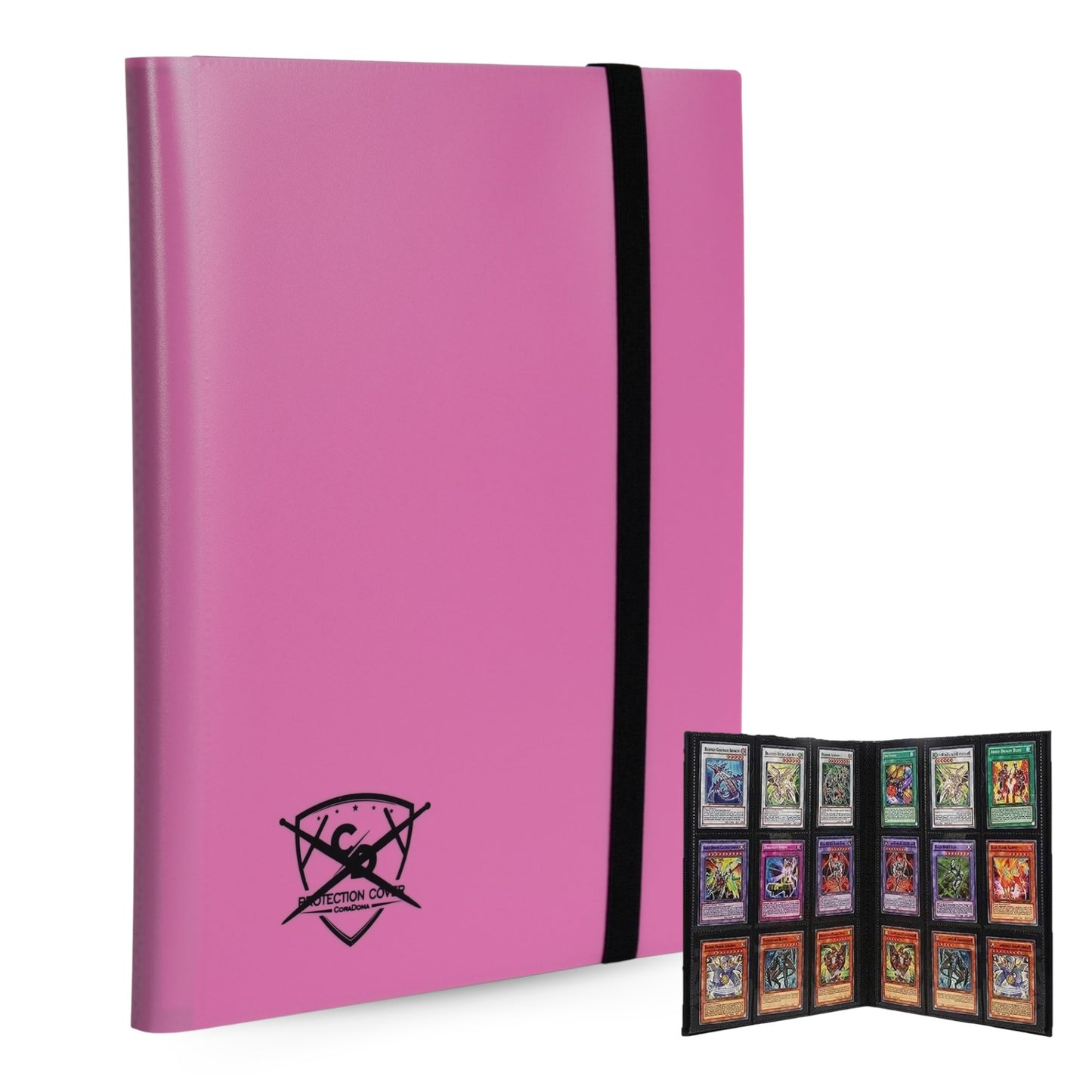 Coradoma® Sammelalbum für 360 Karten mit 40 Seiten Kartenhalter Album