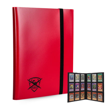Coradoma® Sammelalbum für 360 Karten mit 40 Seiten Kartenhalter Album
