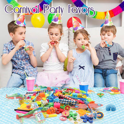 Coradoma® Mitgebsel Kindergeburtstag Set 140 Teile | Mitbringsel Gastgeschenke Spielzeug