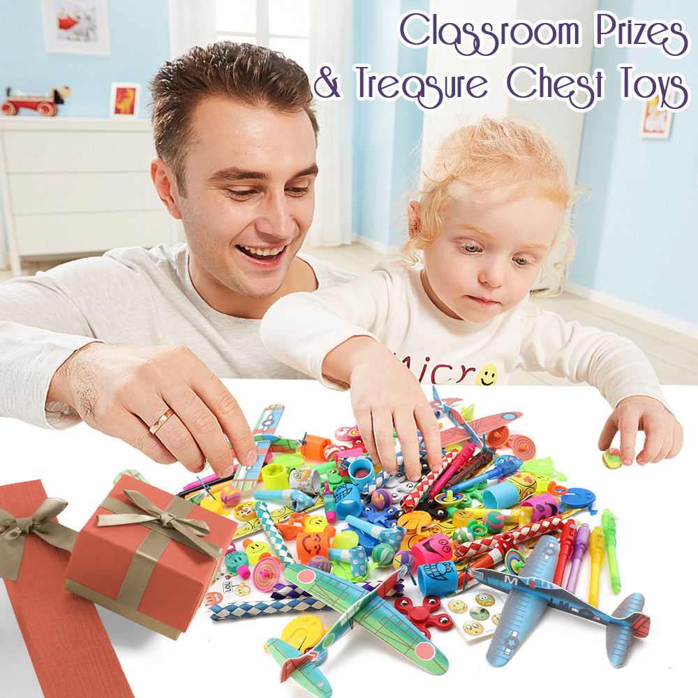 Coradoma® Mitgebsel Kindergeburtstag Set 140 Teile | Mitbringsel Gastgeschenke Spielzeug
