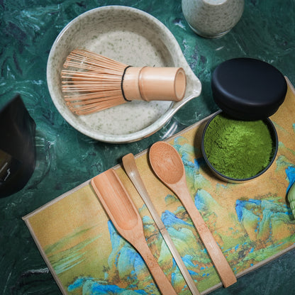 Coradoma® Ceremonial Grade Matcha – Reines Matcha-Pulver aus Japan Shizuoka erste Ernte – 40g Dose / 100g Beutel